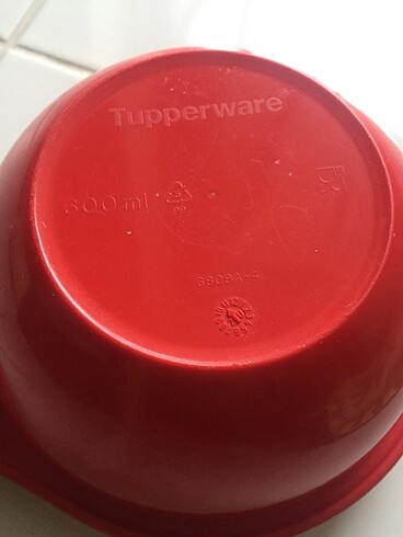  Beden tupperware /600 ml