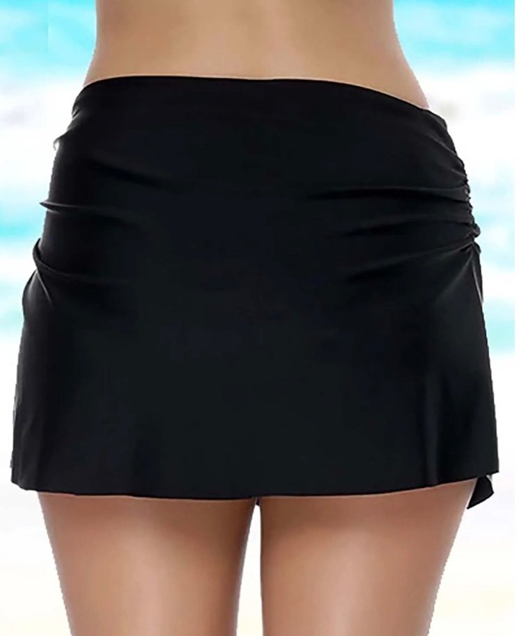 Siyah Kadın Etekli Bikini Altı - Görsel 2