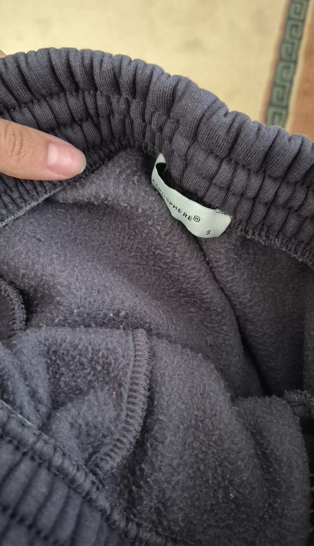 Gri Rahat Kesim Kadın Eşofman Altı - Görsel 3