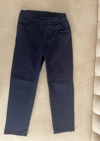Erkek Çocuk Lacivert Elastik Denim Pantolon