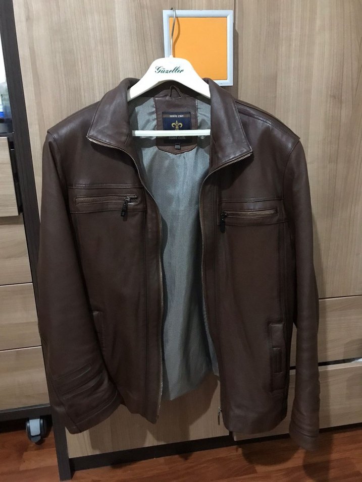 sabri özel exclusive deri ceket - Görsel 2