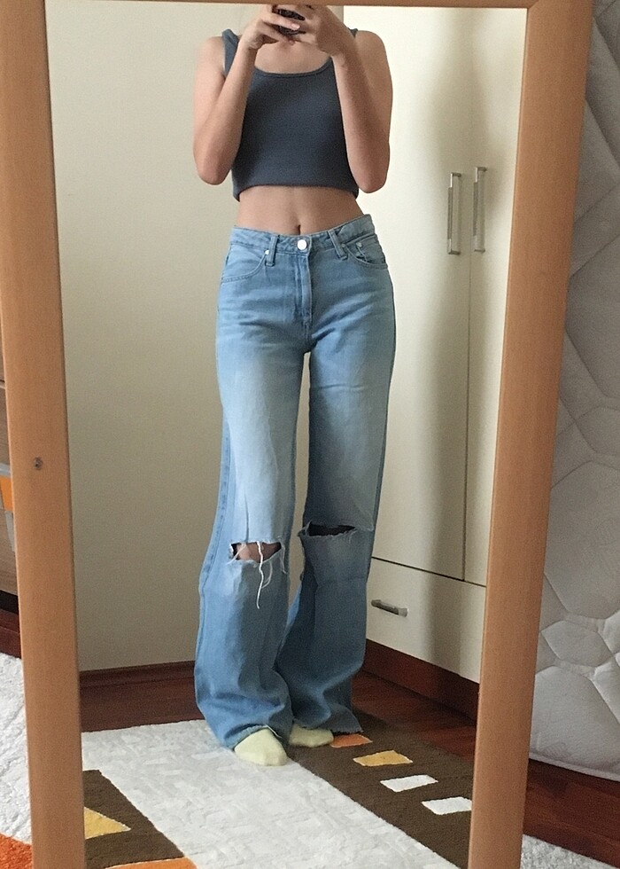 stradivarius pantolon - Görsel 4