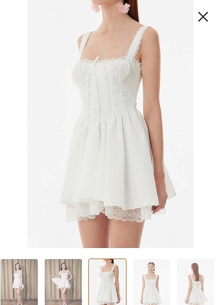 beyaz elbise
 - Görsel 2