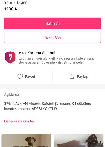 Alpecin şampuan