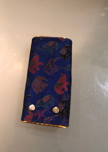  Beden çeşitli Renk Vintage Süet Kadın cüzdan model anahtarlık