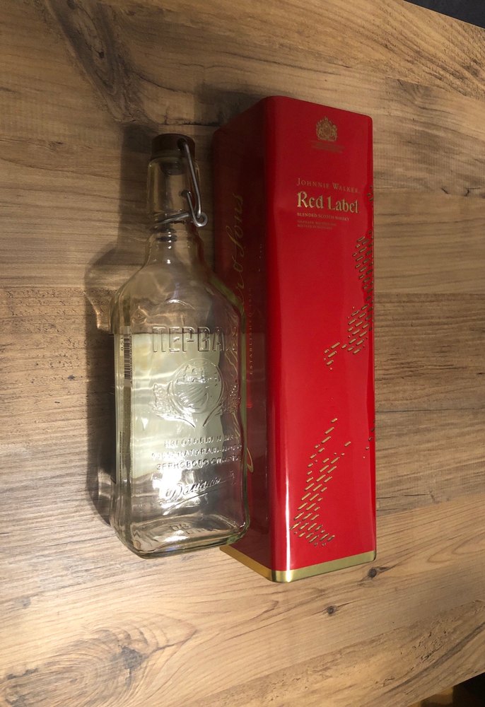 Koyu Kırmızı Vintage Erkek Kolonyası ikili koleksiyon - Görsel 3