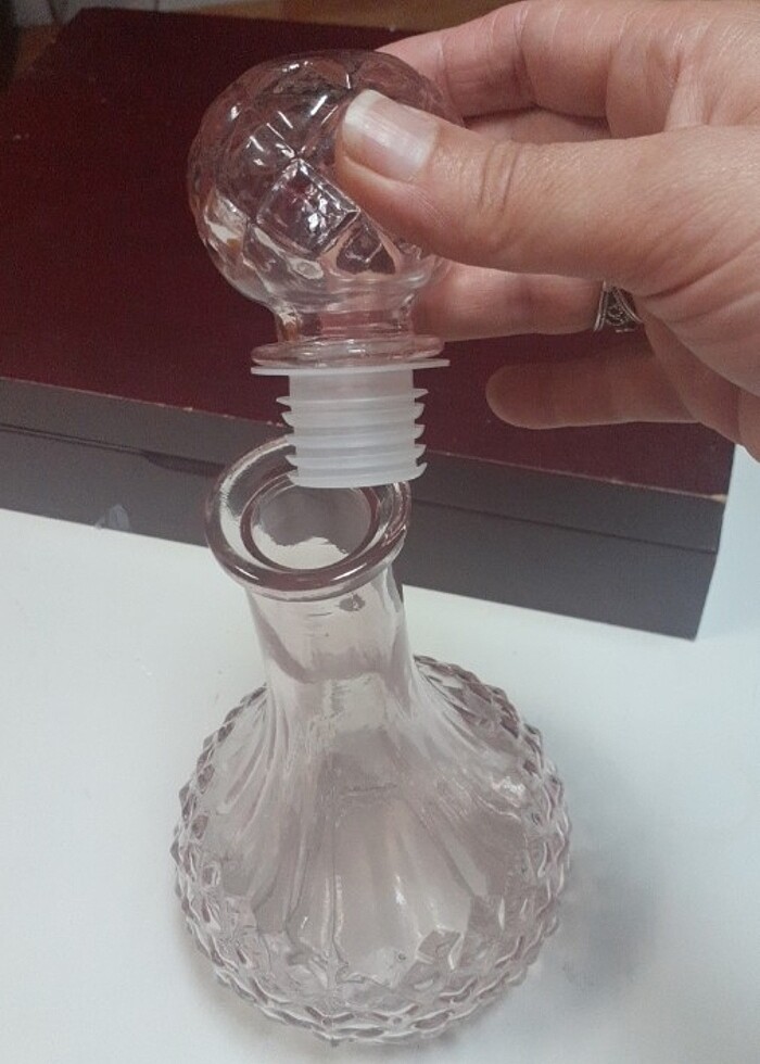 Muhteşem güzel kristal karaf - Görsel 3