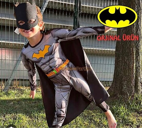Batman çocuk kostüm