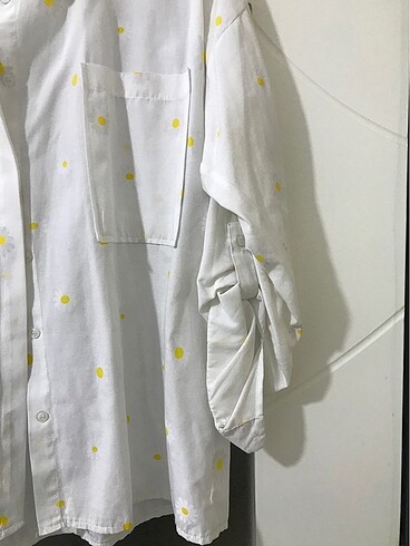 xl Beden Papatyalı gömlek