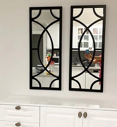 Dekoratif Pleksi aynalı Tablo 40x80
