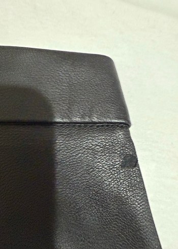 Siyah Deri Pantalon - Görsel 4