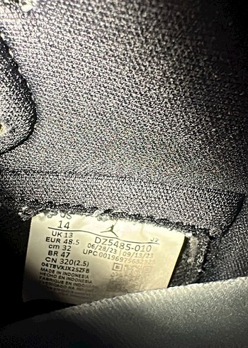 Nike Air Jordan 1 Erkek Ayakkabısı 48.5 - Görsel 5