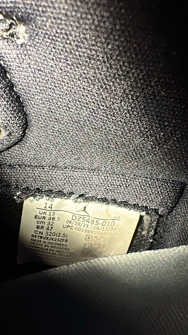 Nike Air Jordan 1 Erkek Ayakkabısı 48.5 - Görsel 5