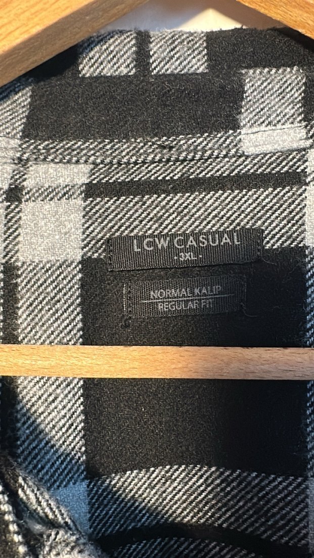 Erkek Oduncu Gömleği 3Xl - Görsel 3