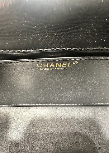 CHANEL DERİ SİYAH ÇANTA - Görsel 6