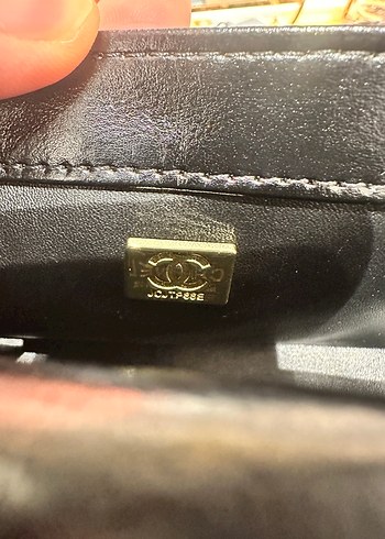 CHANEL DERİ SİYAH ÇANTA - Görsel 7