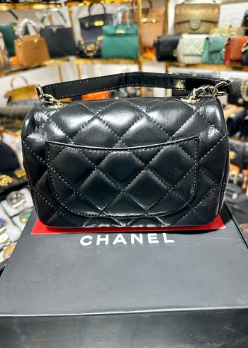 CHANEL DERİ SİYAH ÇANTA - Görsel 2