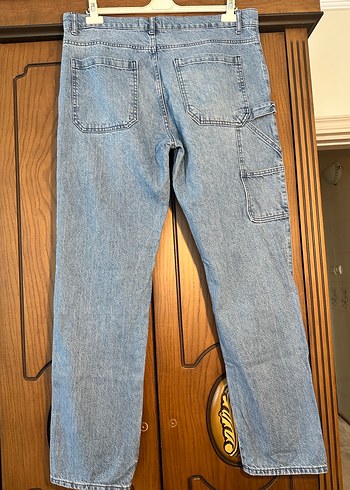 Erkek Mavi Kot Pantolon W34 L33 - Görsel 2