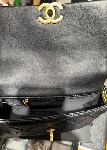 CHANEL 19 MAXİ DERİ ÇANTA - Görsel 5