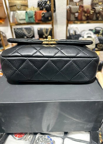 CHANEL 19 MAXİ DERİ ÇANTA - Görsel 4