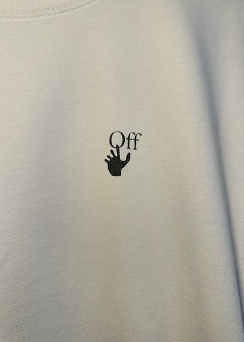 Off-White Beyaz Tişört XXL - Görsel 2