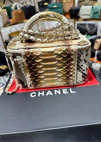 CHANEL PHYTON DERİ ÇANTA - Görsel 3