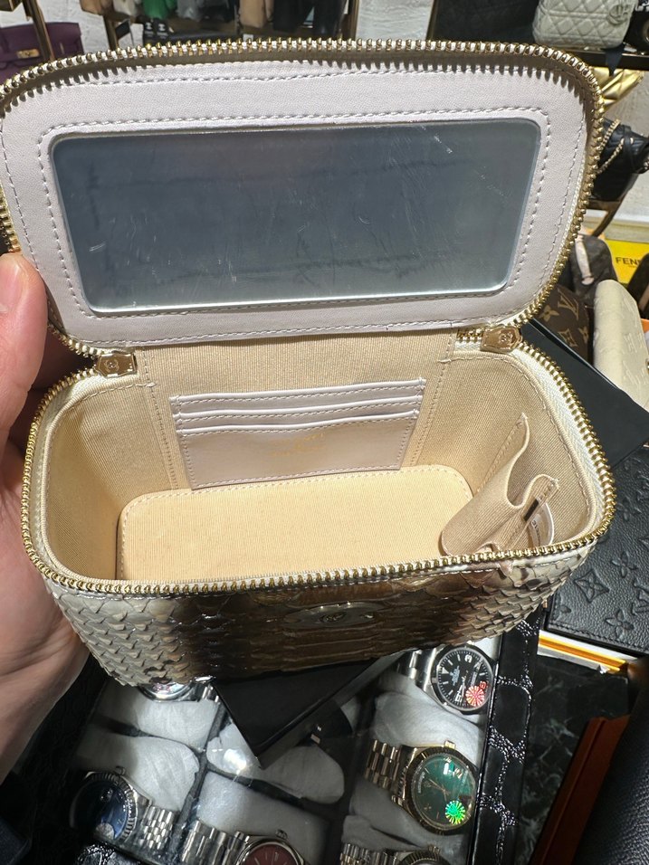 CHANEL PHYTON DERİ ÇANTA - Görsel 5