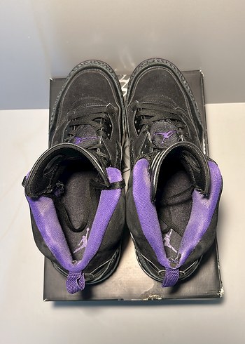 Nike jordan spizike court purple ayakkabı 48.5 - Görsel 4
