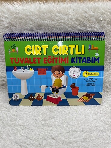 Tuvalet eğitimi cırtcırtlı kitap