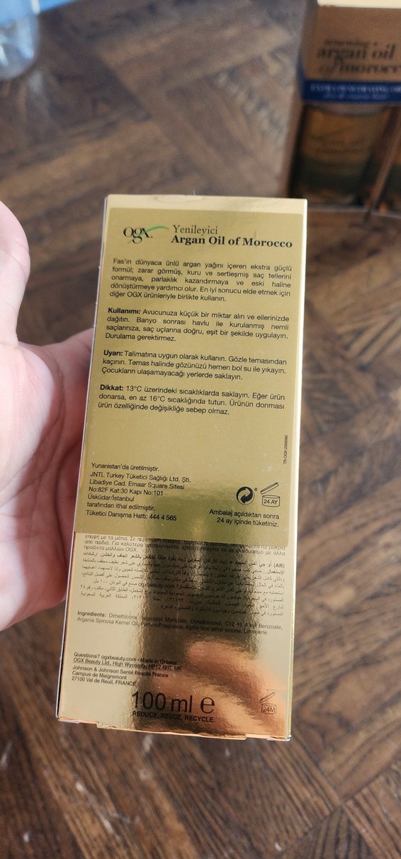 ogx saç bakım yağı - Görsel 3