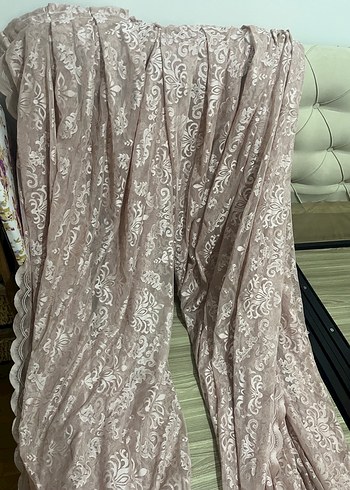 Bej Nakışlı Bohem Perde - Görsel 2