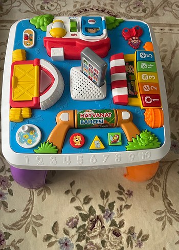 Fisher Price Renkli Çok Fonksiyonlu aktivite masası - Görsel 4