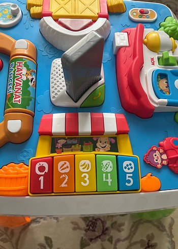 Fisher Price Renkli Çok Fonksiyonlu aktivite masası - Görsel 3
