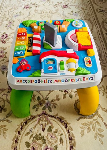 Fisher Price Renkli Çok Fonksiyonlu aktivite masası - Görsel 2
