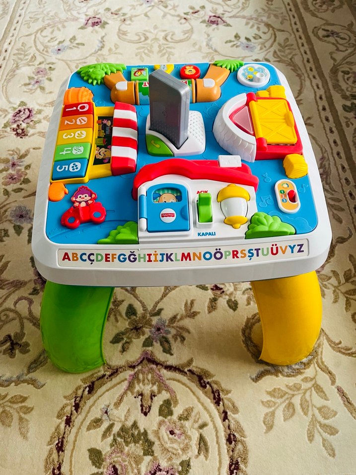 Fisher Price Renkli Çok Fonksiyonlu aktivite masası - Görsel 2
