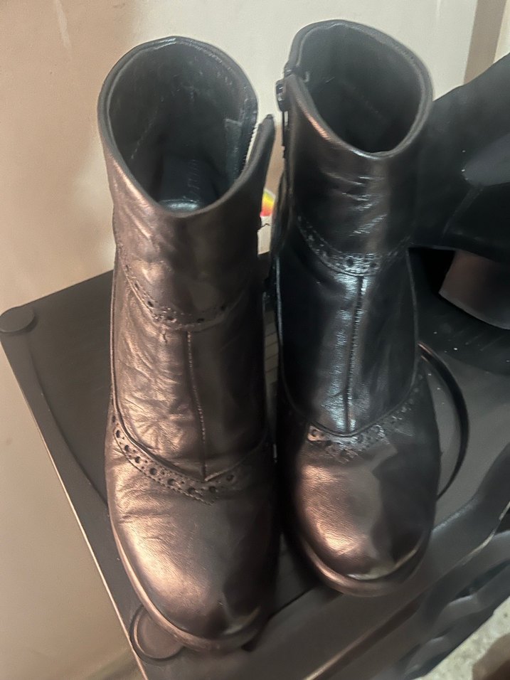 Kemal Tanca hakiki deri bot bootie - Görsel 2