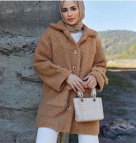 s Beden Teddy ceket