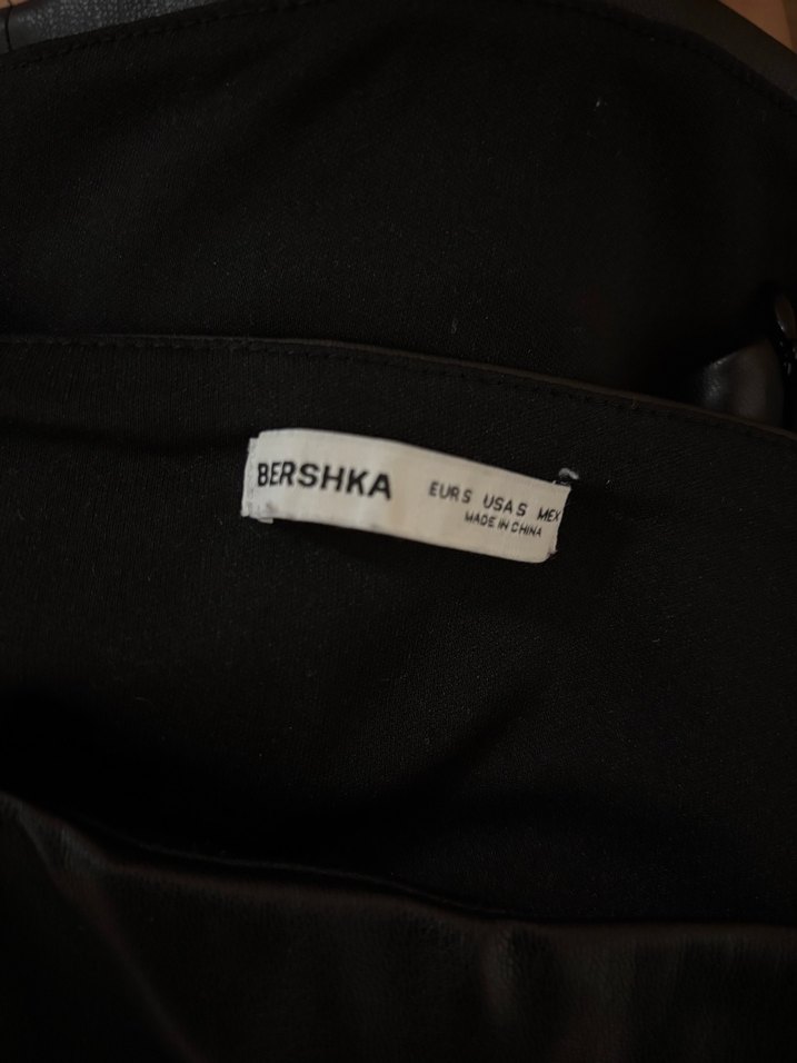 Siyah Deri Büstiyer - Görsel 2