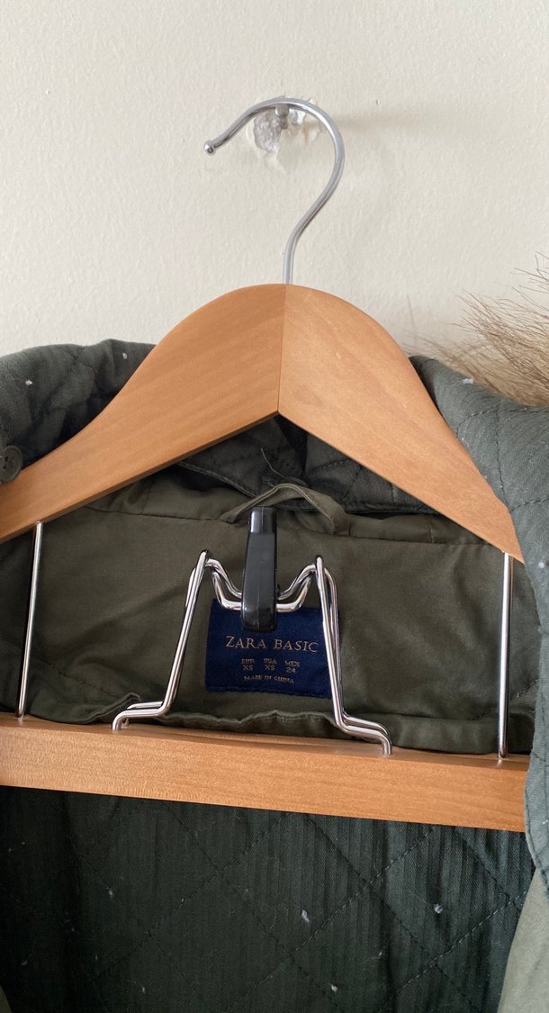 Kürk Detaylı Gri Kadın Midi Mont - Görsel 5