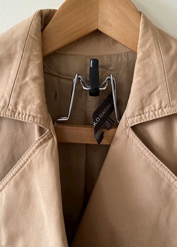 Bej Kadın Midi Trençkot - Görsel 3