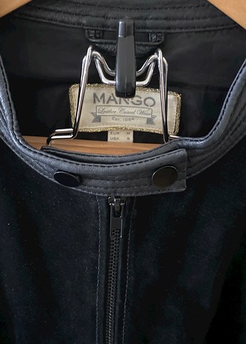 Siyah Kadın Deri&Süet Deri Ceket - Görsel 4