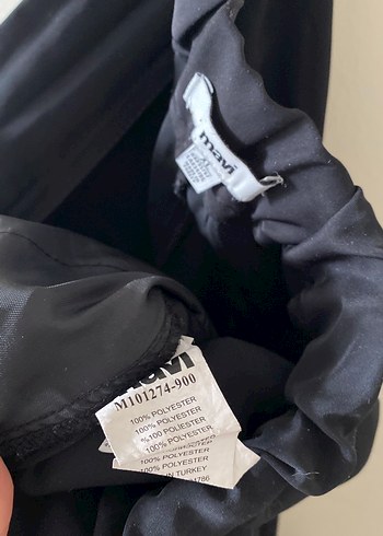 Siyah Rahat Kesim Kadın Pantolon - Görsel 3