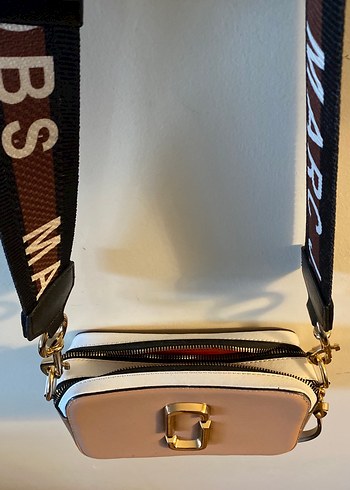 Bej Deri Kadın Omuz Çantası - Görsel 4