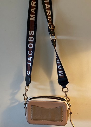 Bej Deri Kadın Omuz Çantası - Görsel 5