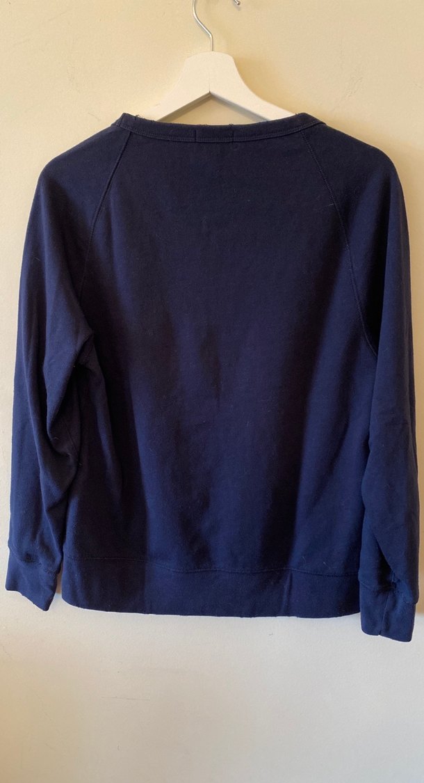 GAP Kadın Mavi Denim Sweatshirt - Görsel 3