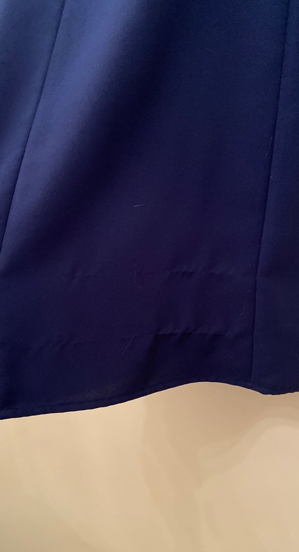 Lacivert Kadın Uzun Kollu Elbise - Görsel 4