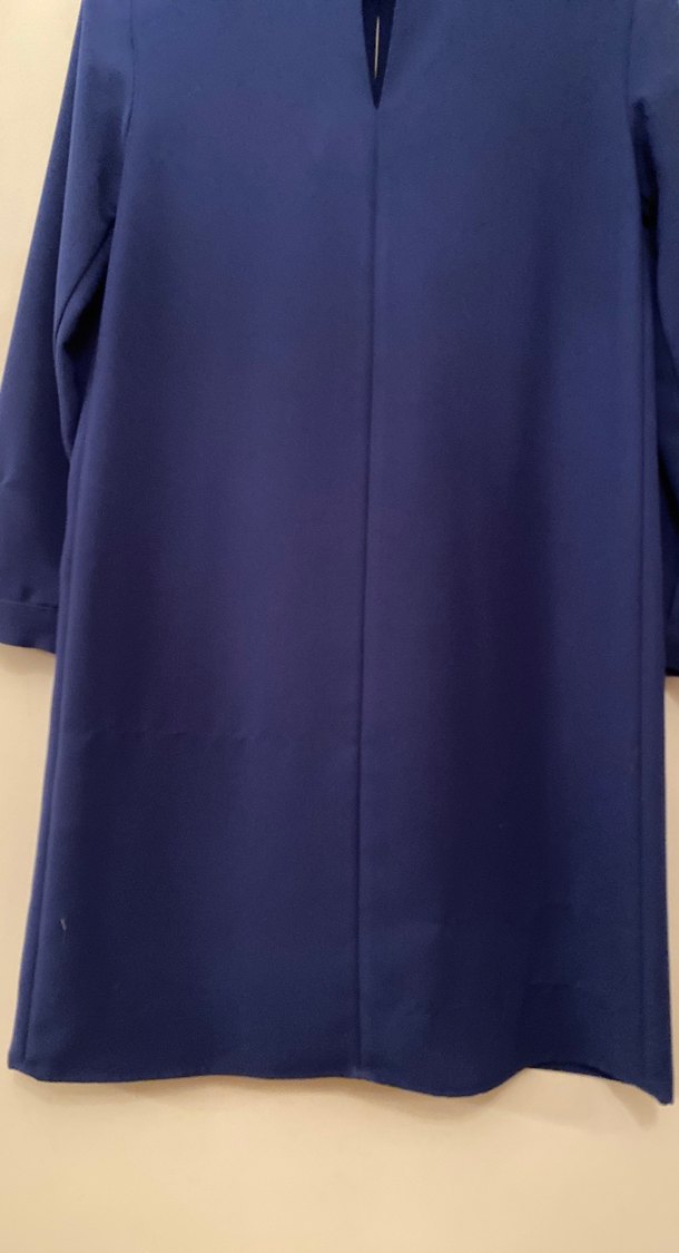 Lacivert Kadın Uzun Kollu Elbise - Görsel 5