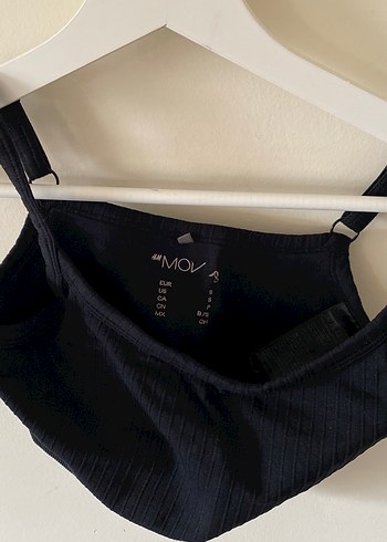 Siyah Askılı Spor Üst - Görsel 3