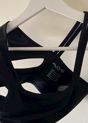 Tek Omuzlu Siyah Spor Sütyeni - Görsel 4