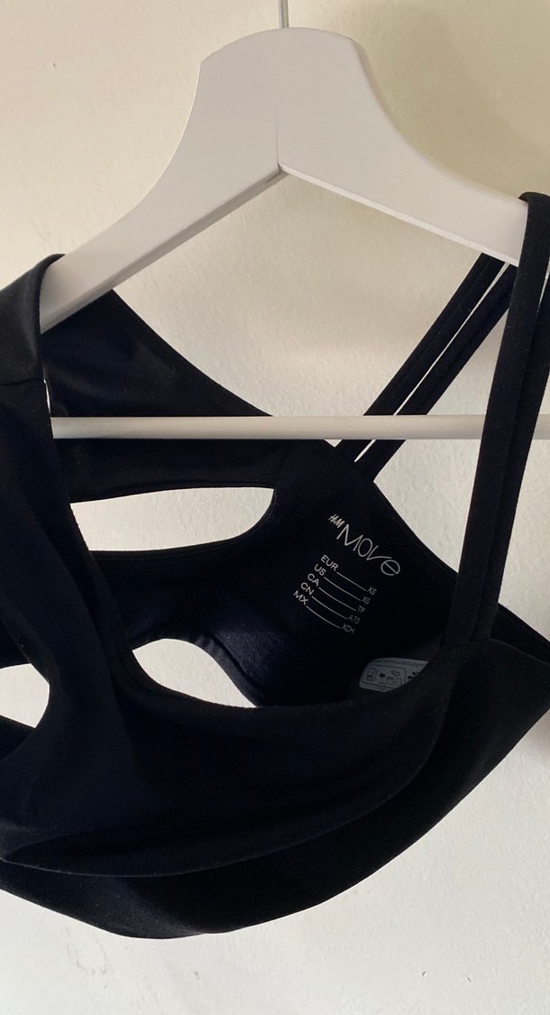 Tek Omuzlu Siyah Spor Sütyeni - Görsel 4